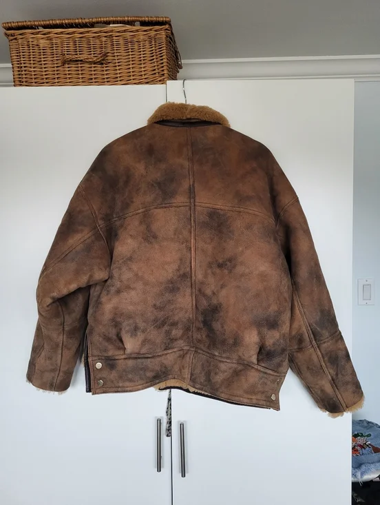 Sandro Shearling Jacket - Picture 2 of 4